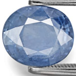 3.62-Carat AIGS-Certified Unheated Intense Blue Burmese Sapphire