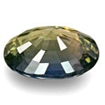 4.84-Carat Unique Bi-Color Sapphire from Tanzania (Unheated)