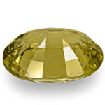 3.16-Carat Eye-Clean Lustrous Brownish Green Sapphire (Unheated)