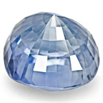 6.03-Carat Dazzling Cushion-Cut Unheated Vivid Blue Sapphire