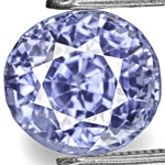 4.13-Carat Unheated Eye-Clean Vivid Blue Ceylon Sapphire (GIA)