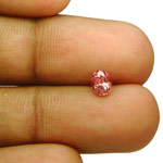 0.78-Carat Super Lustrous Unheated Padparadscha (IGI-Certified)