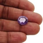 4.85-Carat Ultra Rare Purple Sapphire from Ceylon (Unheated)