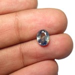 2.16-Carat Unheated Greenish Blue Australian Sapphire (AIGS)