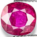 1.47-Carat Deep Reddish Purple Sapphire from Mozambique