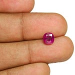 1.47-Carat Deep Reddish Purple Sapphire from Mozambique