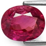 2.44-Carat Lustrous Pinkish Purple Unheated Sapphire (AIGS)