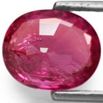 2.44-Carat Lustrous Pinkish Purple Unheated Sapphire (AIGS)