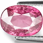 1.70-Carat Unheated Eye-Clean Deep Purplish Pink Sapphire