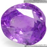 2.77-Carat Rare Unheated Violet Sapphire from Sri Lanka (IGI)