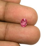 0.76-Carat High-Clarity Unheated Pink Sapphire from Burma