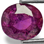 1.70-Carat Magnificent Unheated Deep Purple Sapphire from Burma