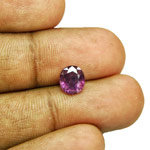 1.70-Carat Magnificent Unheated Deep Purple Sapphire from Burma