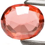 0.69-Carat Orangish Red Burmese Spinel