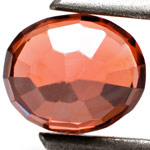 0.81-Carat Orangish Red Burmese Spinel