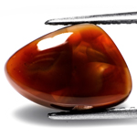 4.56-Carat Orangish Brown Fire Agate from Mexico