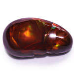 5.63-Carat Natural & Untreated Fire Agate from Mexico