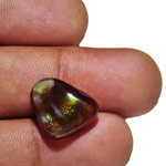 8.61-Carat Free-Form Fire Agate from Mexico