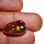 11.50-Carat Natural & Untreated Mexican Fire Agate