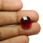 10.97-Carat Reddish Orange Sri Lankan Hessonite Garnet