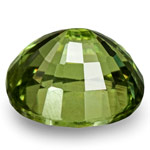 0.67-Carat Bright Deep Green Demantoid Garnet from Namibia