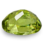 0.55-Carat Yellowish Green Demantoid Garnet from Nambia