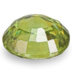 0.63-Carat Vivid Green Namibian Demantoid Garnet