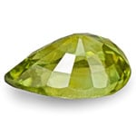 0.75-Carat Eye-Clean Yellowish Olive Green Demantoid Garnet