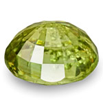 0.75-Carat Intense Green Demantoid Garnet from Namibia