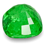 0.78-Carat Cushion-Cut Tsavorite Garnet from Tsavo Mines, Kenya