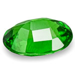 1.44-Carat Pair of Eye-Clean Deep Green Oval-Cut Tsavorites