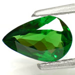 1.01-Carat Pear-Shaped High Clarity Tsavorite Garnet