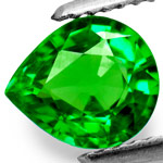 0.69-Carat Unique Electric Green Tsavorite Garnet from Kenya