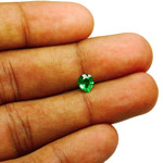 0.69-Carat Unique Electric Green Tsavorite Garnet from Kenya