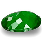 0.82-Carat Magnificent Oval-Cut Chrome Green Tsavorite Garnet