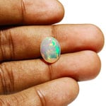 2.24-Carat Lovely Oval Cabochon-Cut Ethiopian Opal