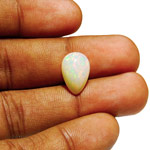 3.95-Carat Pear-Shaped Opal from Welo, Ethiopia