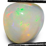 2.93-Carat Heart-Shaped Ethiopian Opal