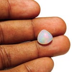 2.93-Carat Heart-Shaped Ethiopian Opal