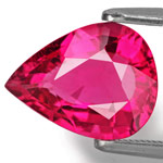 2.71-Carat Vivid Pinkish Red Eye-Clean Rubellite Tourmaline