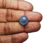 14.80-Carat Round Domed Sapphire Cabochon from Mogok (Burma)