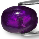 4.71-Carat Unqiue Cabochon-Cut Color-Change Sapphire from Ceylon