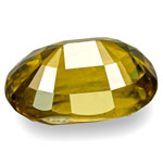 0.67-Carat Rare VVS-Clarity Greenish Golden Titanite Sphene