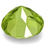 0.52-Carat 4.90mm Round VVS-Clarity Bright Green Sphene