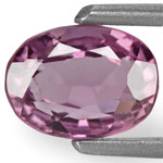 1.02-Carat Eye-Clean Greyish Violet Spinel from Burma