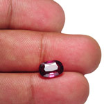 2.10-Carat Eye-Clean Reddish Purple Spinel from Sri Lanka