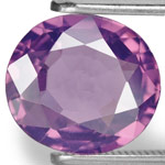 2.73-Carat Amazing Vivid Violet Spinel from Mogok, Burma