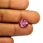 4.27-Carat Sparkling Deep Pink Oval-Cut Sri Lankan Spinel