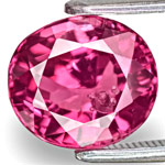 3.69-Carat Attractive Dark Pink Oval-Cut Spinel from Sri Lanka