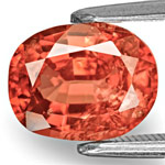 2.88-Carat Fiery Orange Cushion-Cut Spinel from Sri Lanka